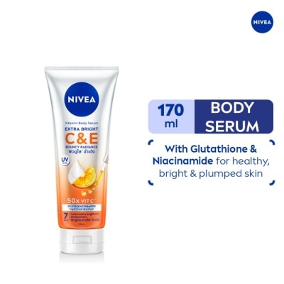 NIVEA NIVEA Extra Bright Body Serum Lotion Gluta C And E 170ml