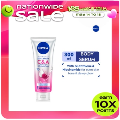 NIVEA - NIVEA Extra White Body Serum Lotion Gluta-C + Vitamin A 300ml