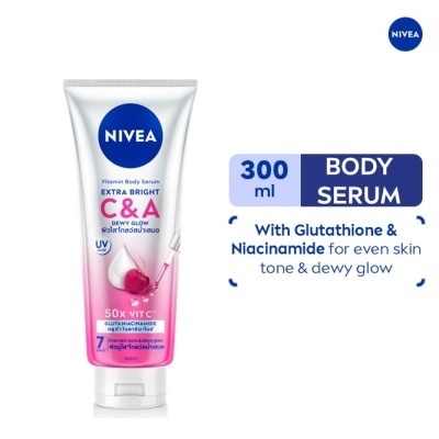 NIVEA NIVEA Extra White Body Serum Lotion Gluta-C + Vitamin A 300ml