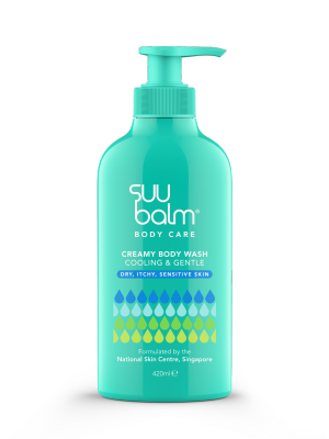 SUU BALM SUU BALM Dual Cooling And Moisturising Cream Body Wash 420ml