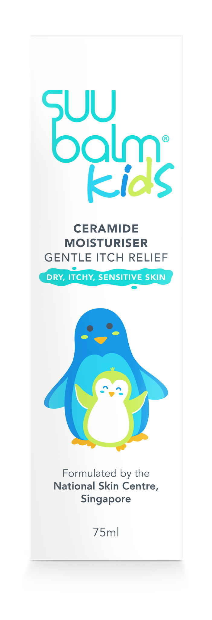 SUU BALM Kids Dual Rapid Itch Relieving And Restoring Ceramide Moisturizer 75ml