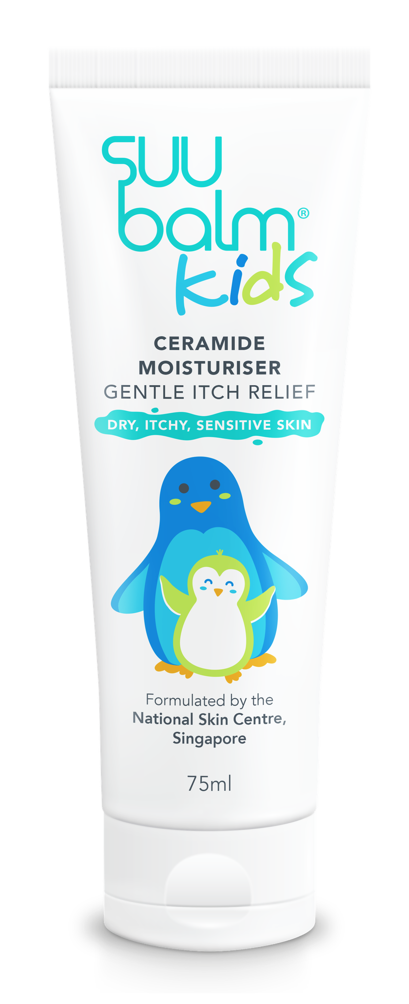 SUU BALM Kids Dual Rapid Itch Relieving And Restoring Ceramide Moisturizer 75ml
