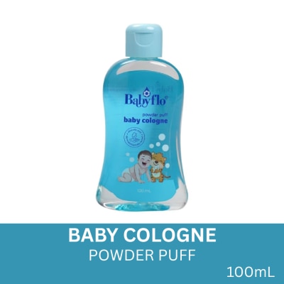 BABYFLO BABYFLO Baby Cologne Powder Puff 100mL