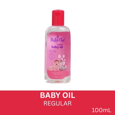 BABYFLO BABYFLO Baby Oil Regular Scent - Red 100mL