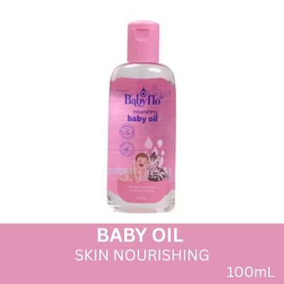 BABYFLO BABYFLO Baby Oil Skin Nourishing - Pink 100mL
