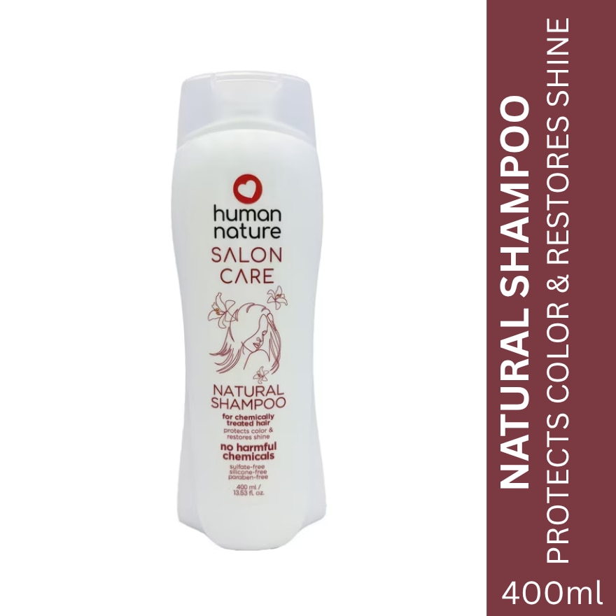 HUMAN NATURE Salon Care Natural Shampoo (Reformulated) 400ml