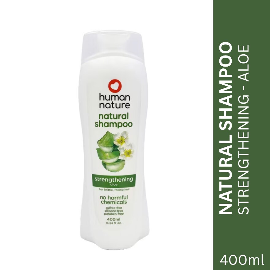HUMAN NATURE Strengthening Shampoo Soothing Aloe 400ml