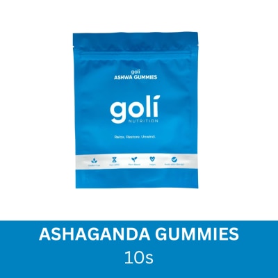 GOLI GOLI Nutrition Ashwagandha Gummies 10s