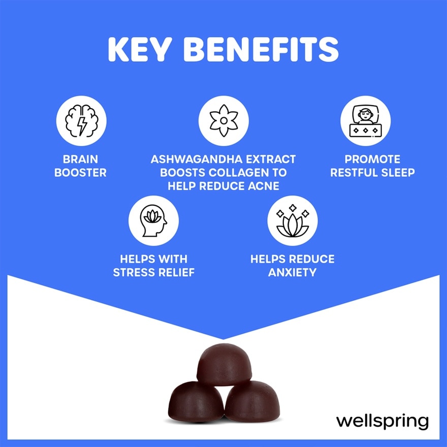 WELLSPRING, WELLSPRING Ashwagandha Gummies 10s | Watsons Philippines