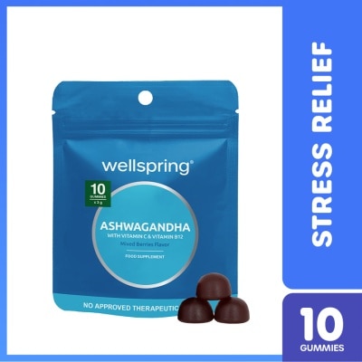 WELLSPRING WELLSPRING Ashwagandha Gummies 10s