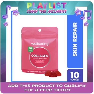 WELLSPRING - WELLSPRING Collagen With Biotin And Vit C Gummies 10s