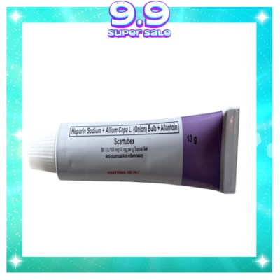 SCARTUBEX SCARTUBEX Heparin Sodium + Allium Cepa L. (Onion) Bulb + Allantoin 10g