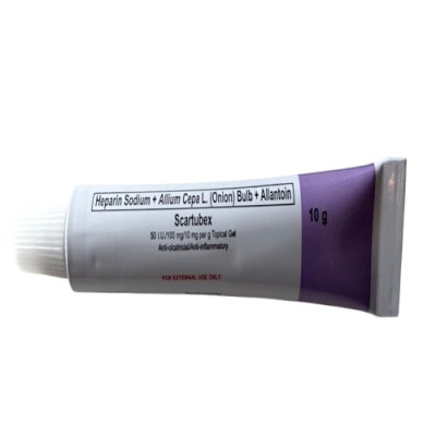 SCARTUBEX SCARTUBEX Heparin Sodium + Allium Cepa L. (Onion) Bulb + Allantoin 10g