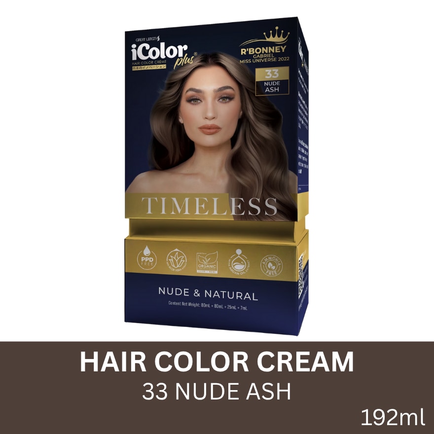 ICOLOR Plus Timeless Nude Ash 192ml