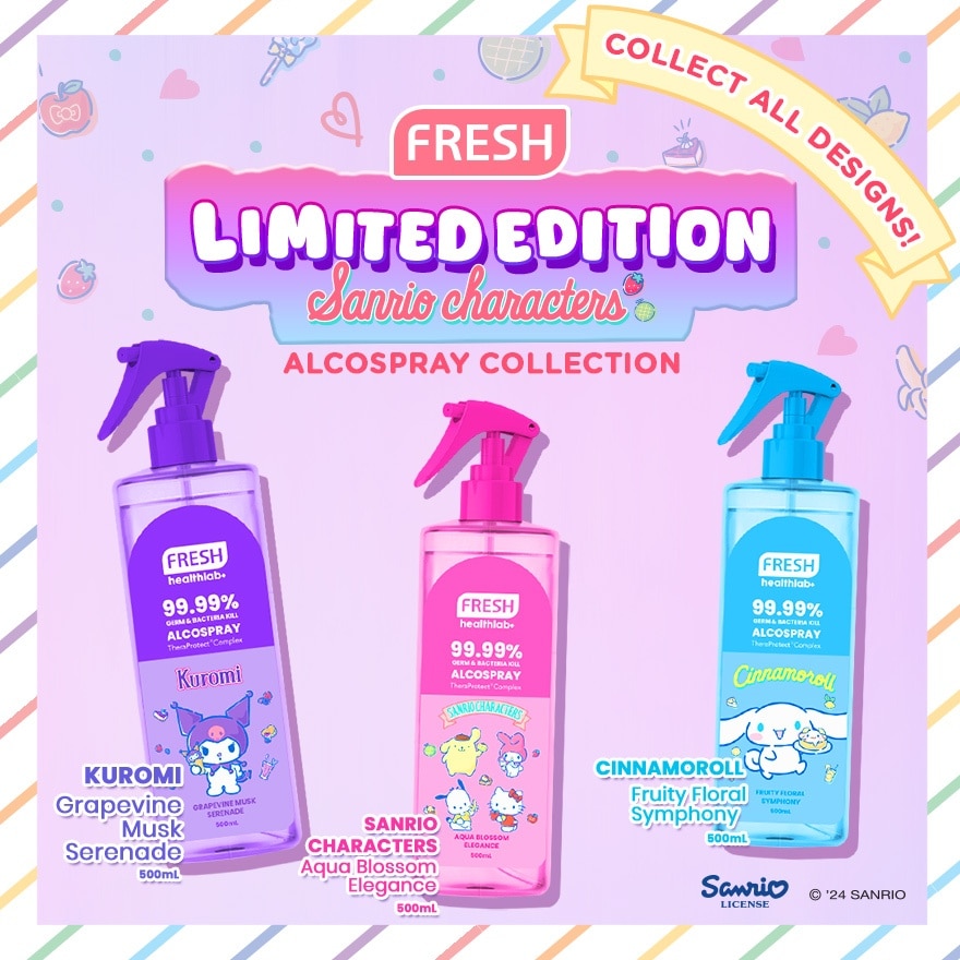 FRESH Sanrio Cinnamoroll Fruity Floral Symphony 500mL
