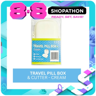 MEDAIDE - MEDAIDE Travel Pill Box - Cream image