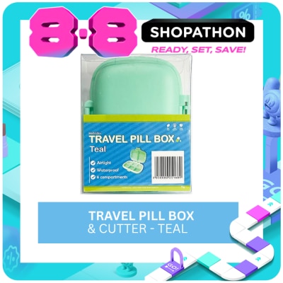MEDAIDE - MEDAIDE Travel Pill Box - Teal image