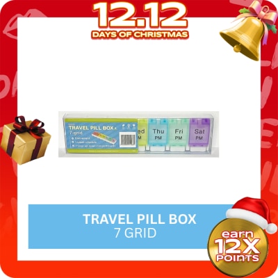 MEDAIDE MEDAIDE Travel Pill Box - 7 grid