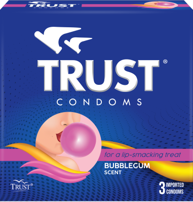 TRUST TRUST Condoms Bubblegum Scent