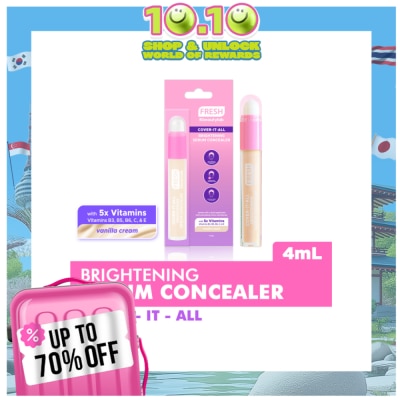 FRESH FRESH Kbeautylab Cover-It-All Brightening Serum Concealer Vanilla Cream 4mL
