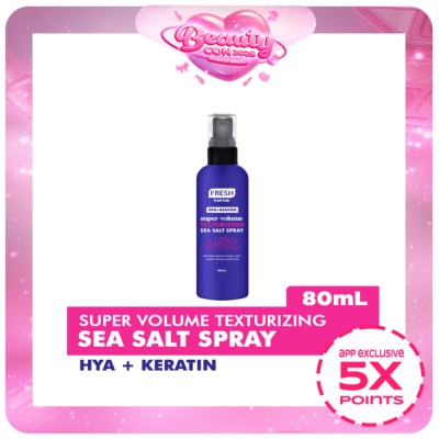 FRESH - FRESH Hairlab Hya + Keratin Super Volume Texturizing Hair Sea Salt Spray 80mL