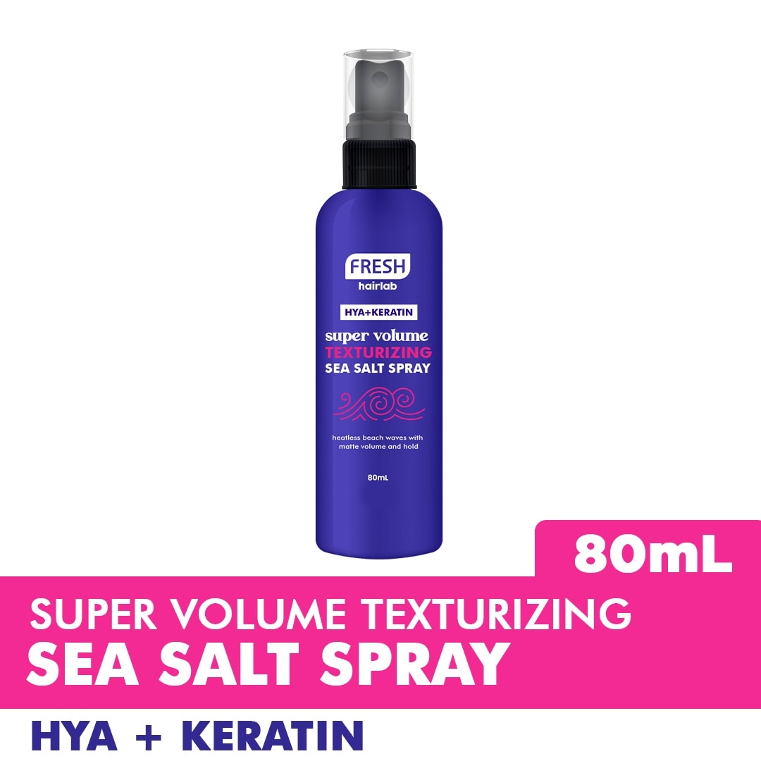 FRESH Hairlab Hya + Keratin Super Volume Texturizing Hair Sea Salt Spray 80mL