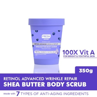 FRESH Fresh Skinlab Retinol Advanced Wrinkle Repair Shea Butter Body Scrub 300g
