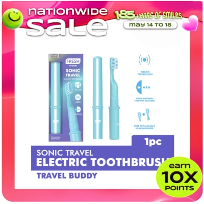FRESH - FRESH Oralab Sonic Travel Electric Toothbrush Blue
