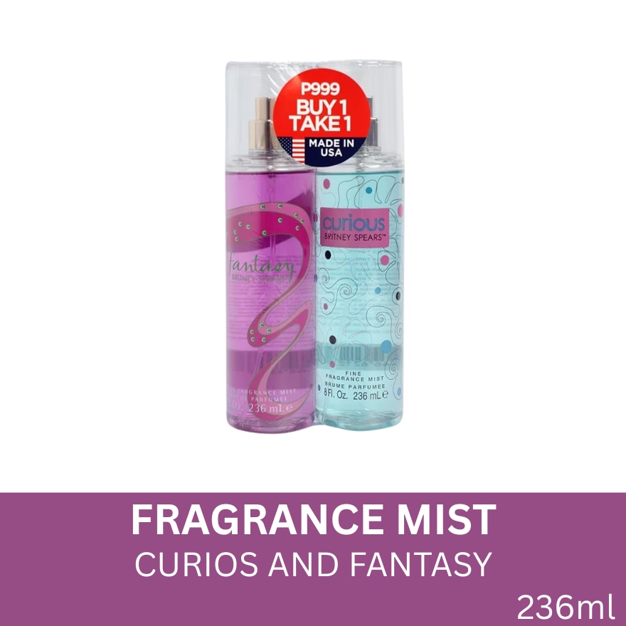 BRITNEY SPEARS Curious & Fantasy Mist 236ml