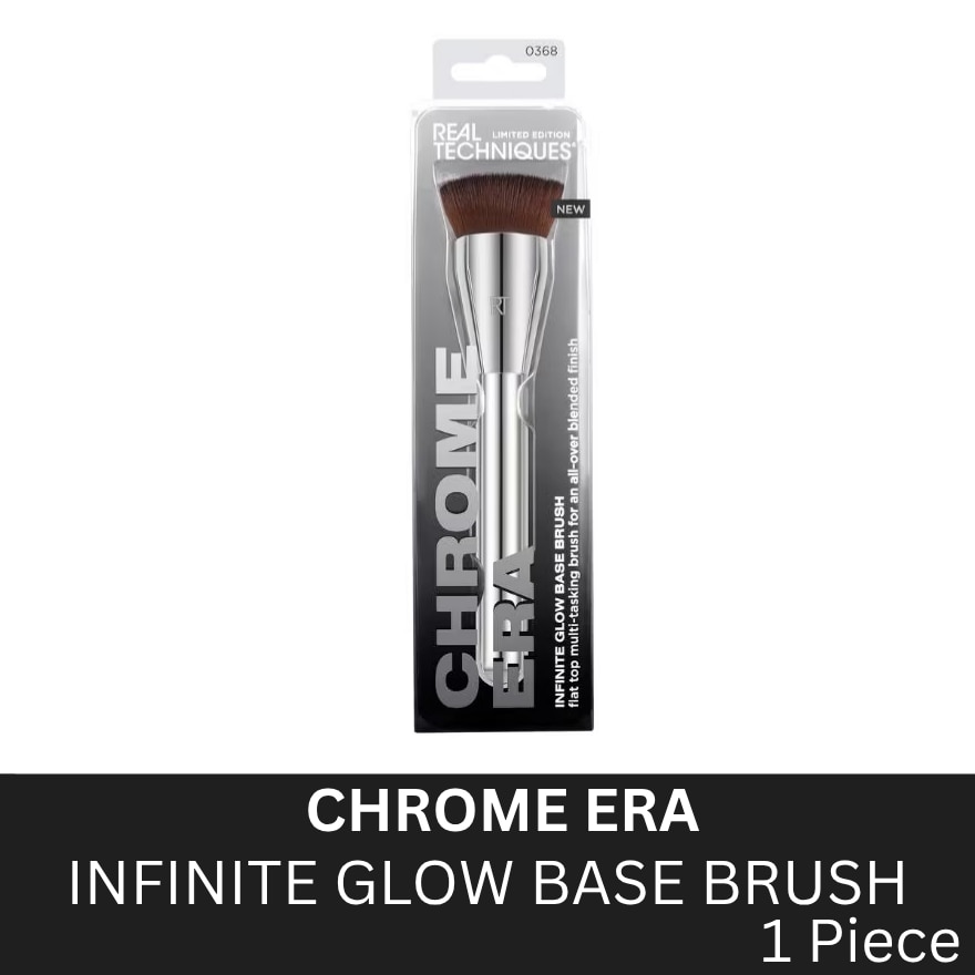REAL TECHNIQUES Chrome Era Infinite Glow Base Brush