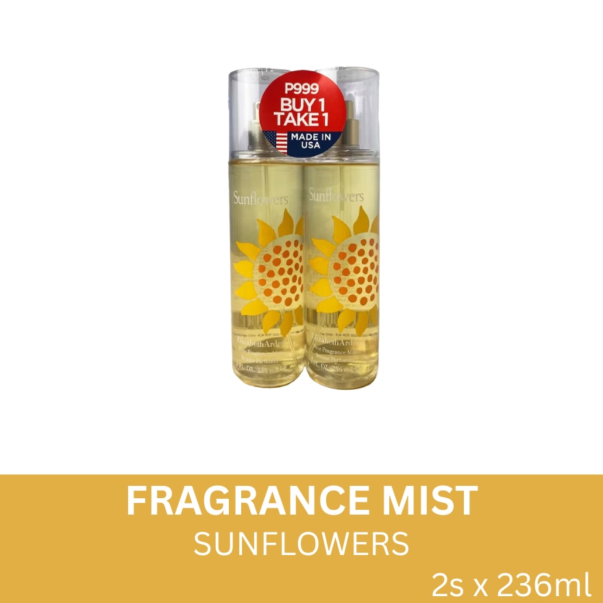 ELIZABETH ARDEN Sunflowers Mist 236ml 2s