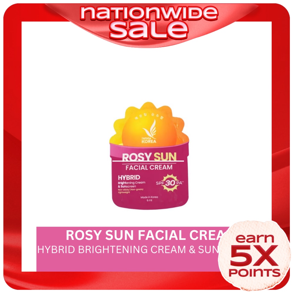I WHITE KOREA Rosy Sun Facial Cream 6ml