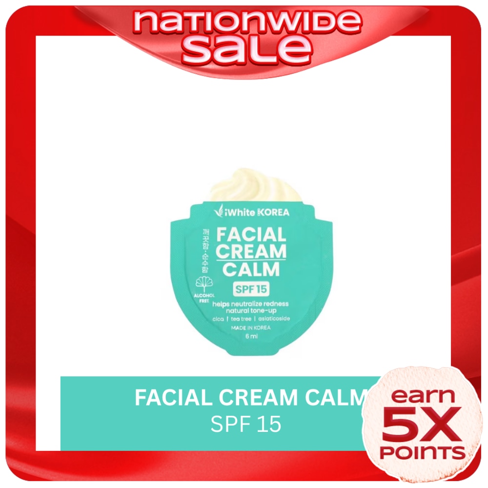 I WHITE KOREA Facial Cream Calm SPF15 6ml