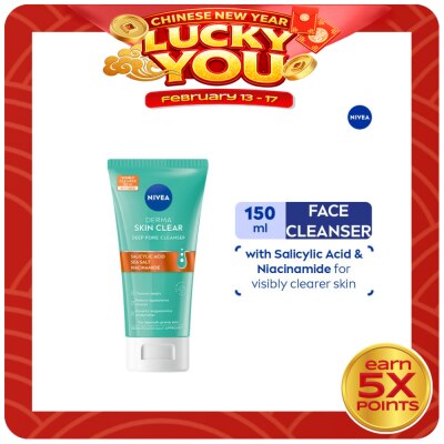 NIVEA NIVEA Derma Skin Clear Deep Pore Cleanser 150ml