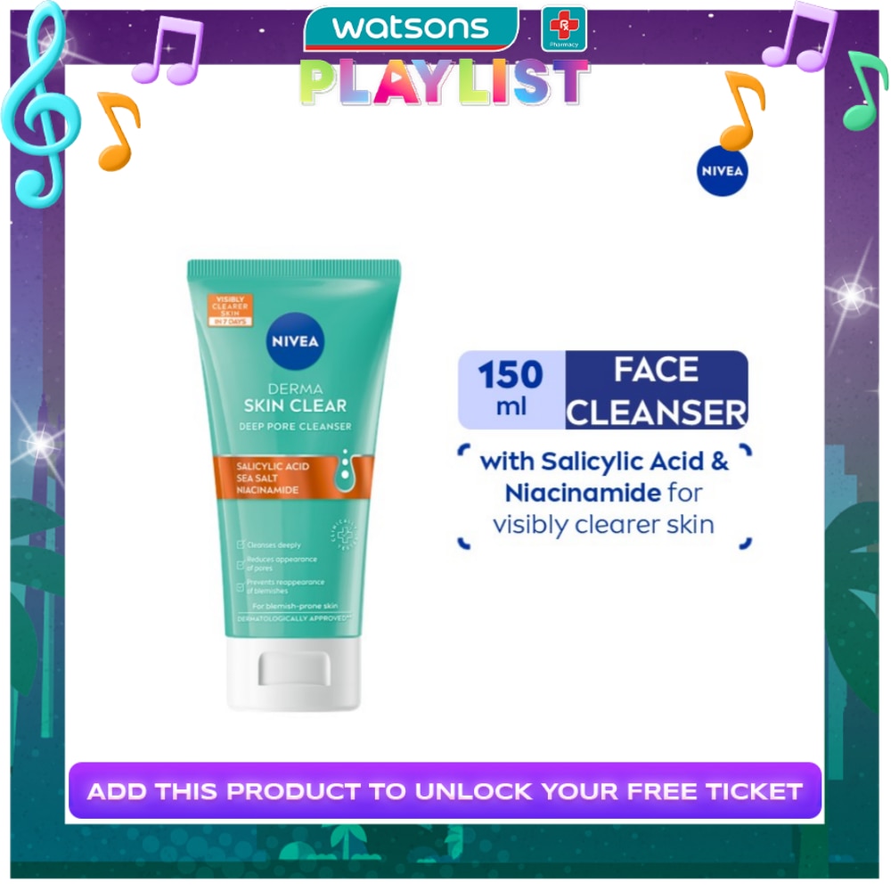 NIVEA Derma Skin Clear Deep Pore Cleanser 150ml