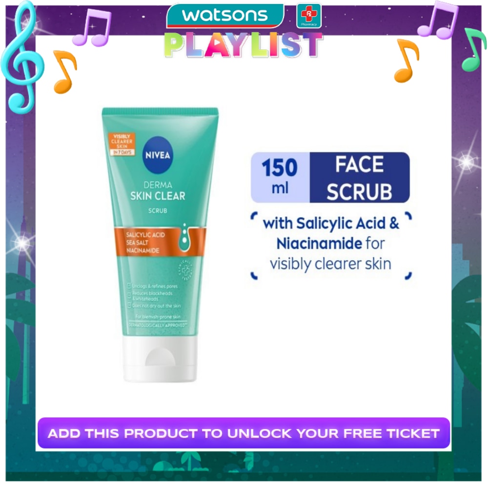 NIVEA Derma Skin Clear Scrub 150ml