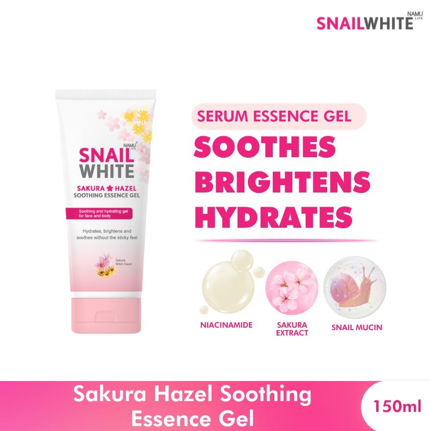 SNAILWHITE Sakura Hazel Soothing Essence Gel 150ml
