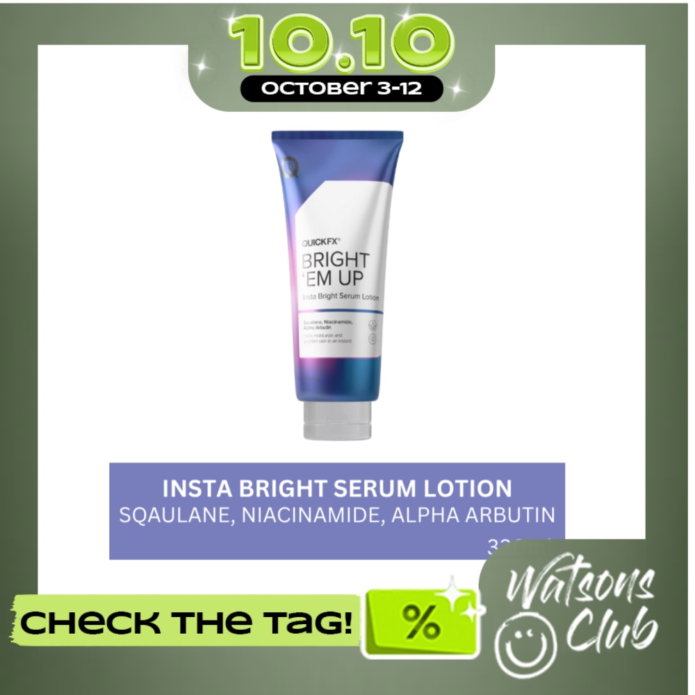 QUICKFX Bright Em Up Insta Bright Serum Lotion 330ml image