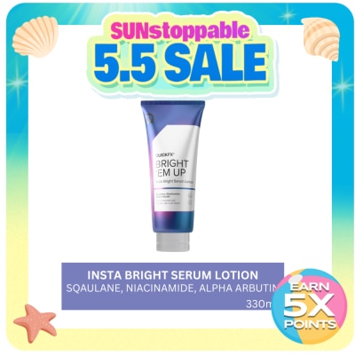 QUICKFX - QUICKFX Bright Em Up Insta Bright Serum Lotion 330ml