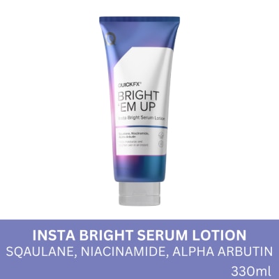 QUICKFX QUICKFX Bright Em Up Insta Bright Serum Lotion 330ml