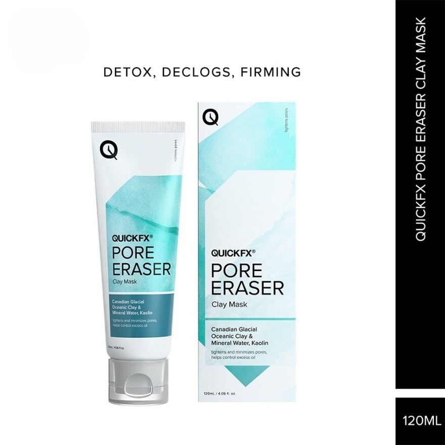 QUICKFX Pore Eraser Clay Mask 120ml