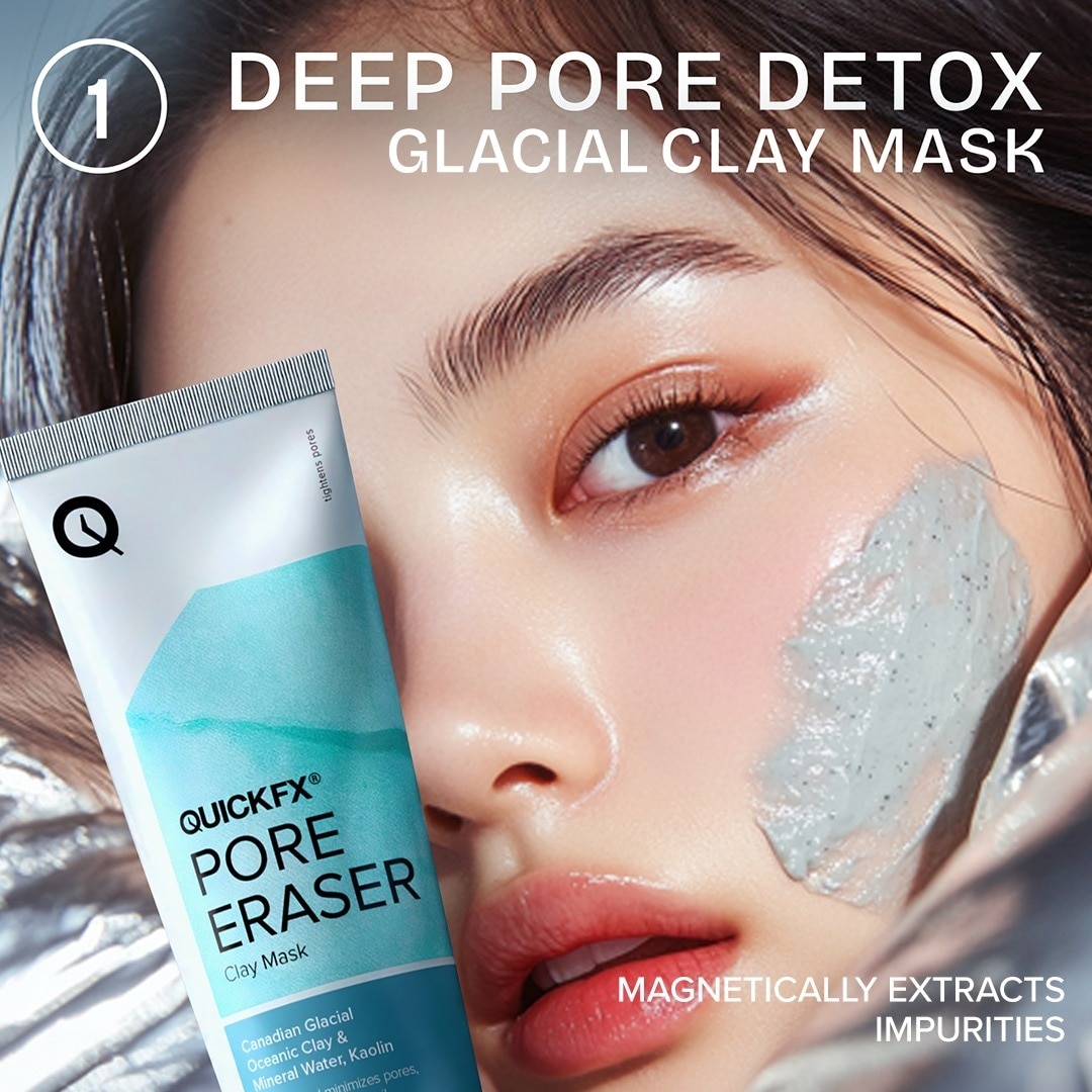 QUICKFX Pore Eraser Clay Mask 120ml