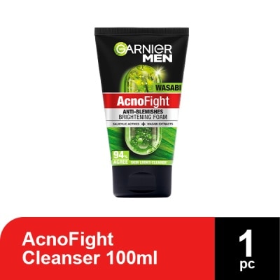 GARNIER - GARNIER Men AcnoFight Cleanser 100ml image