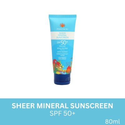 MAGWAI MAGWAI Sheer Mineral Sunscreen SPF50 80ml
