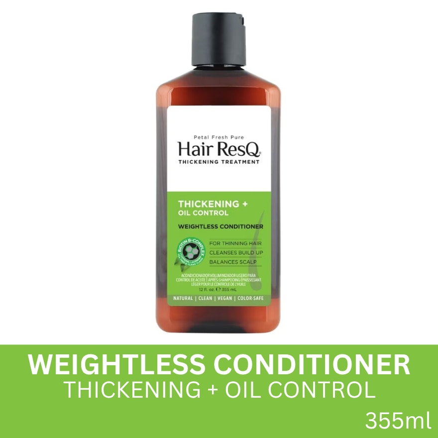PETAL FRESH Thickening + Oil Control Weightless Conditioner 355ml