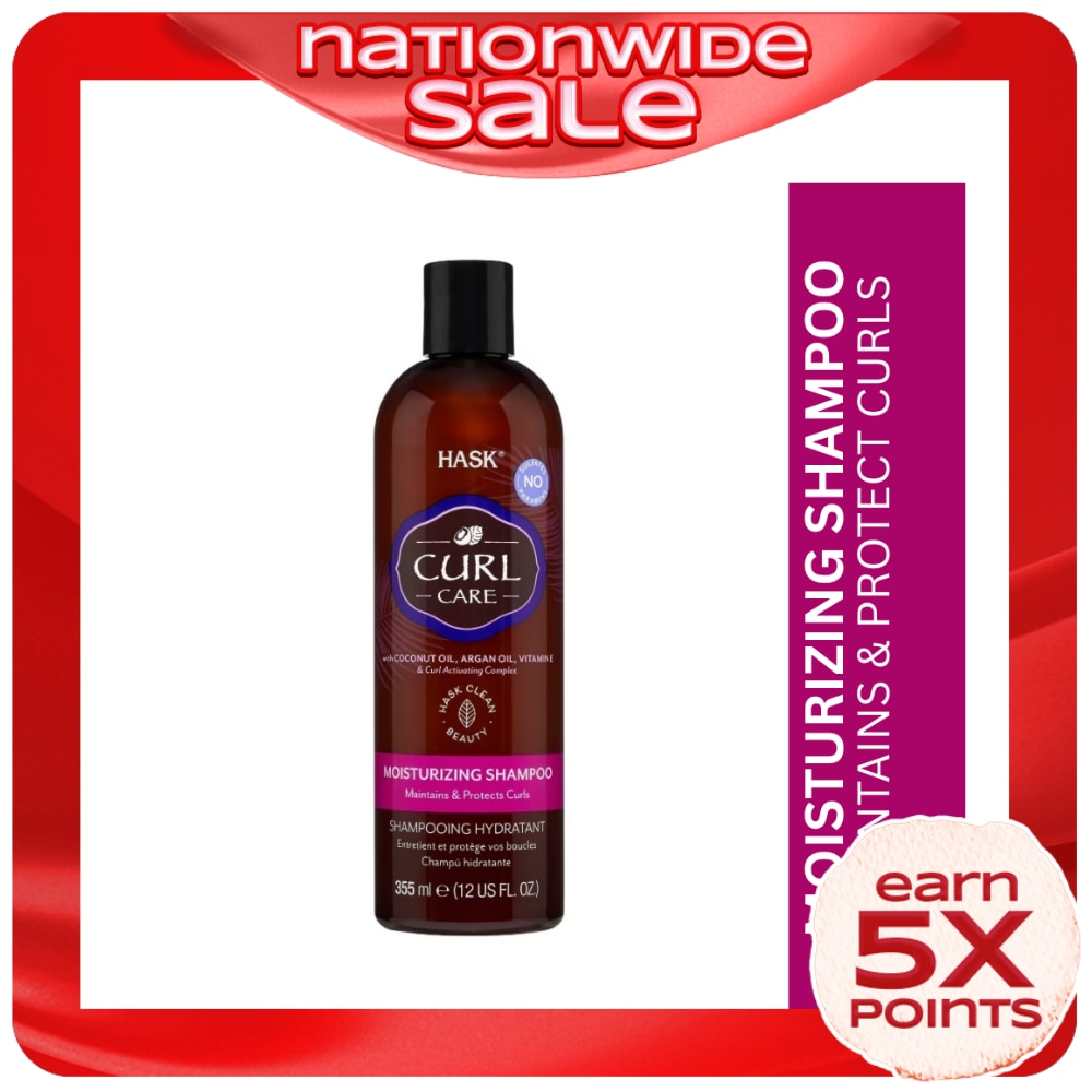 HASK Curl Care Moisturizing Shampoo 355ml