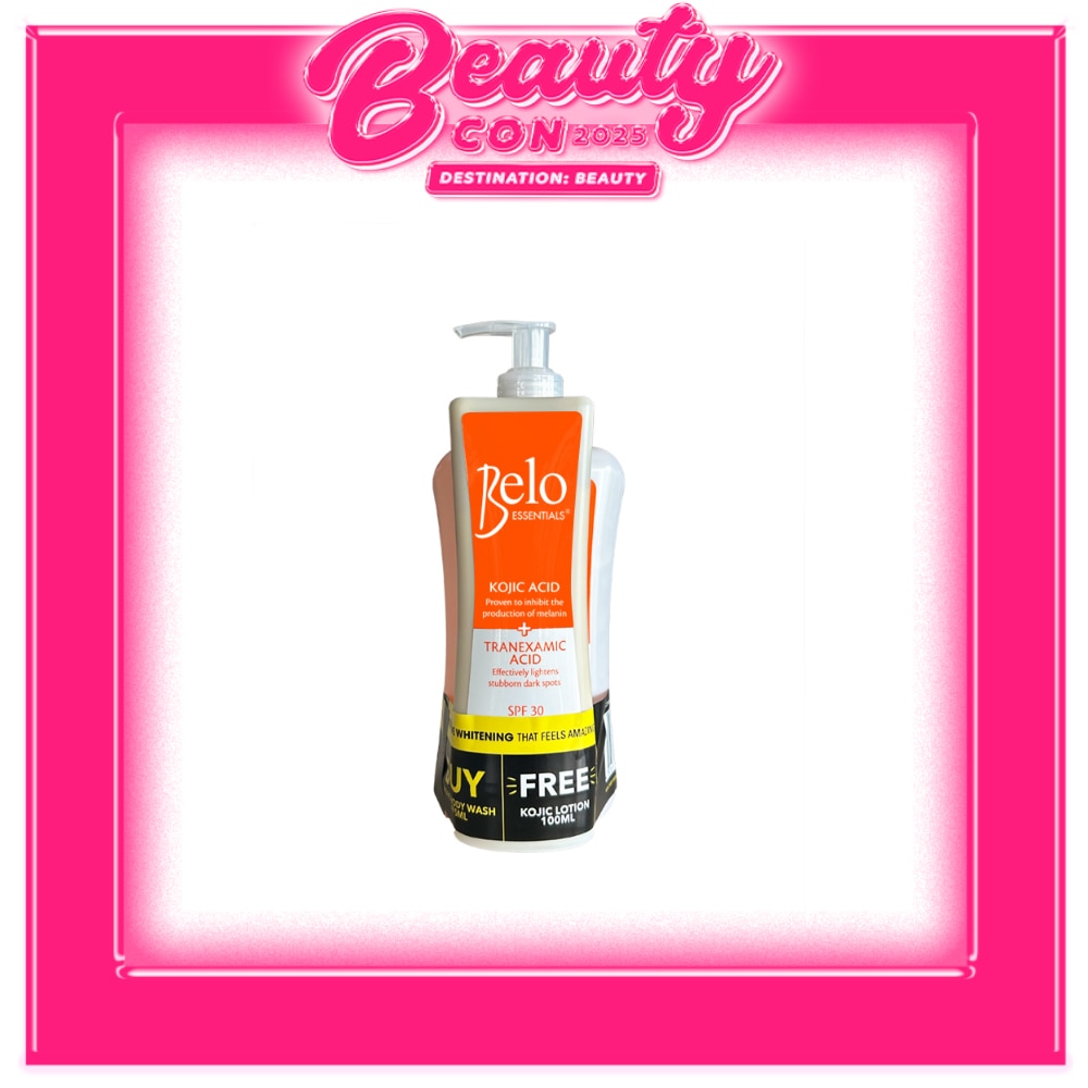 BELO Kojic Bodywash with Free Belo Kojic Lotion 100ml x 457ml