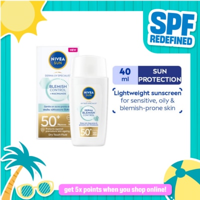 NIVEA - NIVEA UV Face Specialist Blemish Control + Niacinamide 40ml