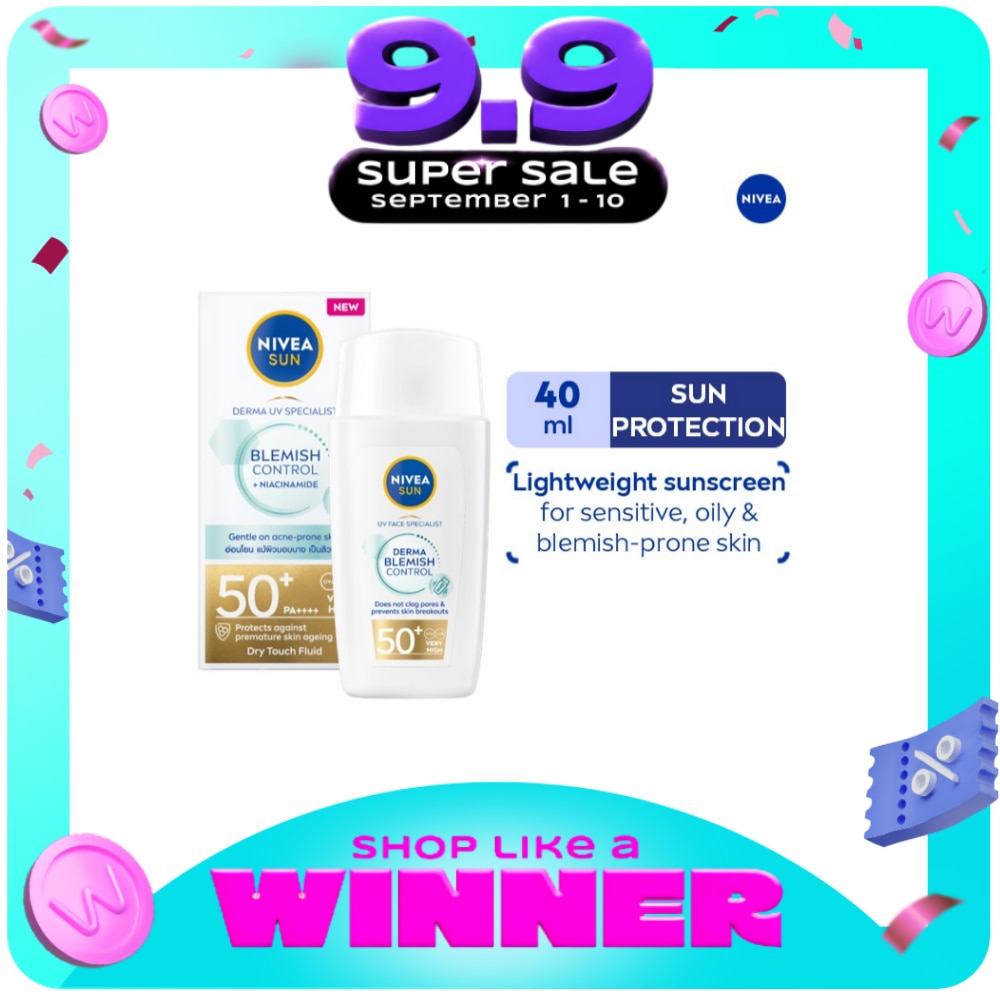 NIVEA UV Face Specialist Blemish Control + Niacinamide 40ml image