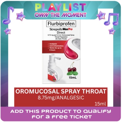 STREPSILS - STREPSILS MaxPro Direct Spray For Sore Throat 15ml